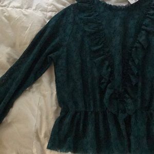 Long Sleeved, semi sheer top